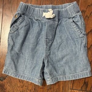 Ralph Lauren - Light Blue Kids Elastic Waist Denim Shorts